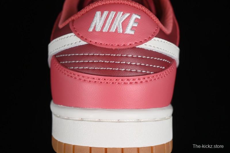 Nike Dunk Low SB Casual Sneakers in Strawberry Bear Colorway - DD1503-603