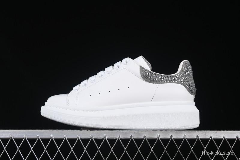 Alexander McQueen Oversized Sneakers with White Rhinestones - D.E5