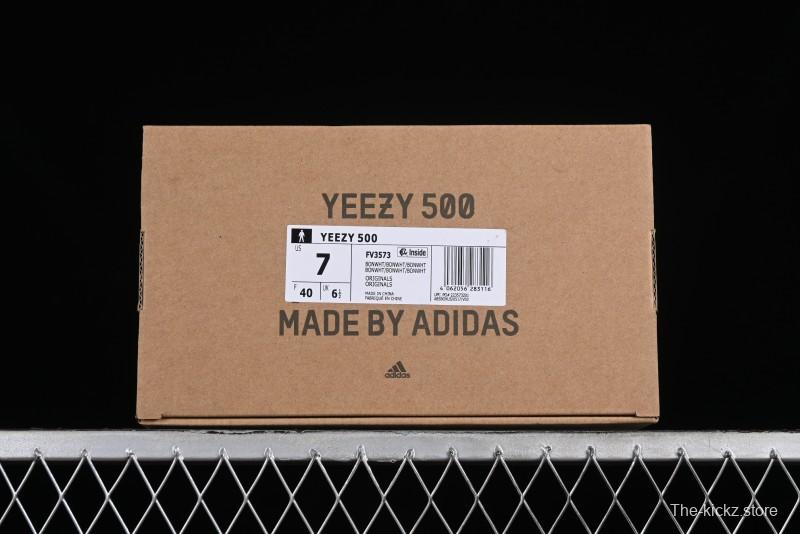 Adidas Yeezy 500 Bone White Casual Running Shoes - FV3573