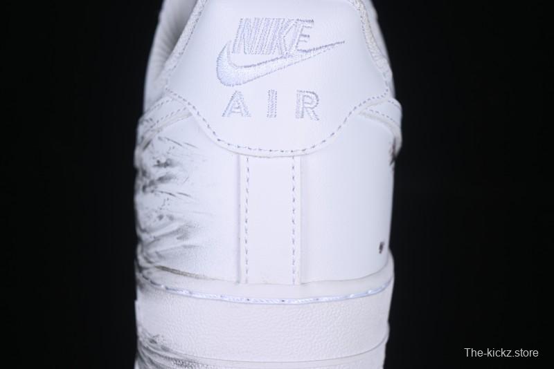 Nike Air Force 1 '07 Low Casual Sneakers with Chinese Ink Painting Design - ZH0316-062