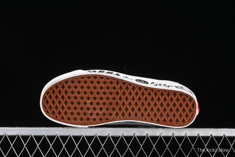 Vans Parra x Otw By Vans Low-Top Casual Skate Shoes with Surrealist Pop Art Design - VN0A3WKT4QA