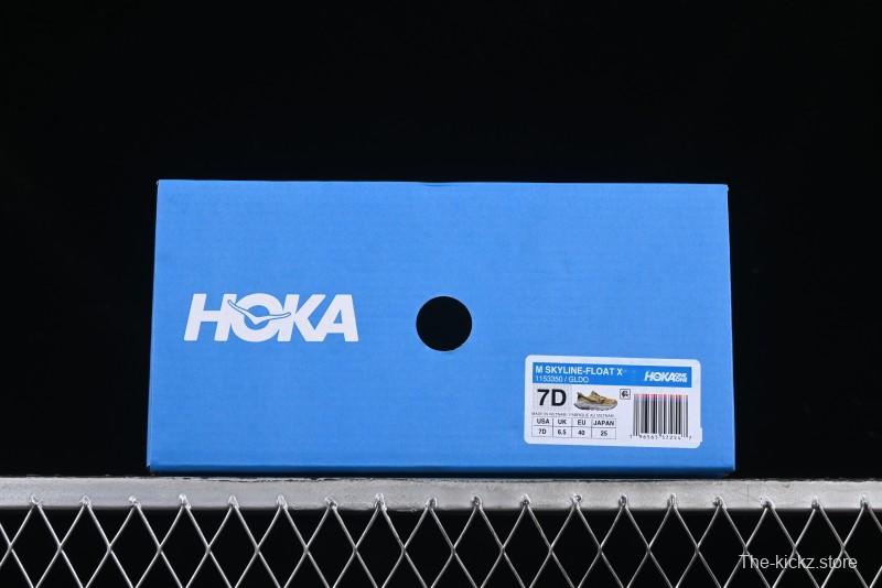 HOKA ONE ONE Skyline-Float X Dynamic Series Comfortable Cushioned Anti-Slip Low-Top Running Shoes - 1153350 GLDO