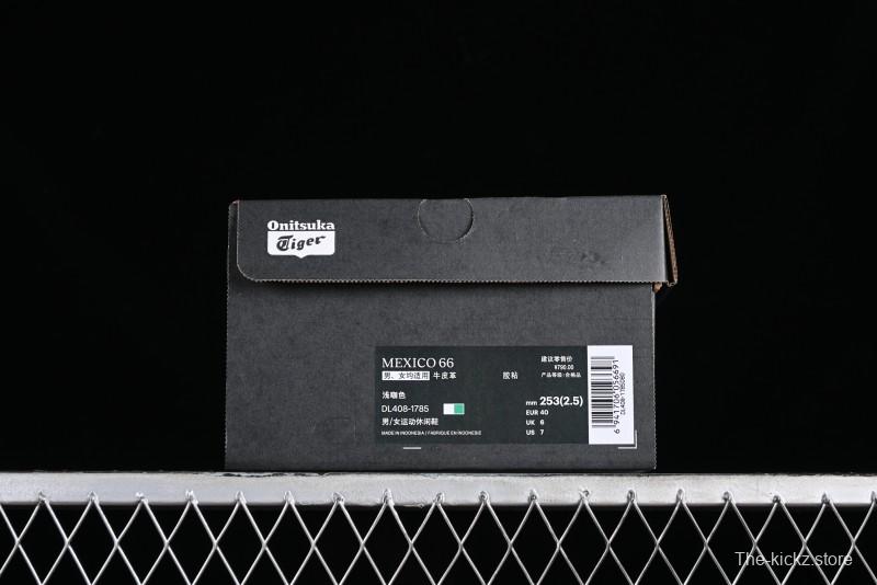 Onitsuka Tiger Mexico 66 Low-Top Leather Casual Running Shoes - DL408-1785