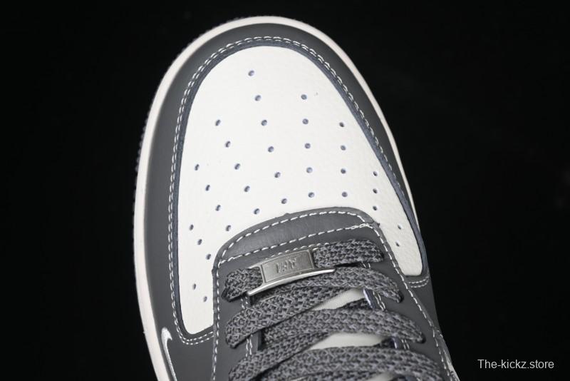 Nike Air Force 1 '07 Low Stussy Collaboration - Nebula Grey Low-Top Casual Sneakers - XZ3328-168