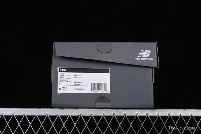 New Balance NB9060 Series Retro Casual Running Shoes with ABZORB Cushioning - U9060JGR