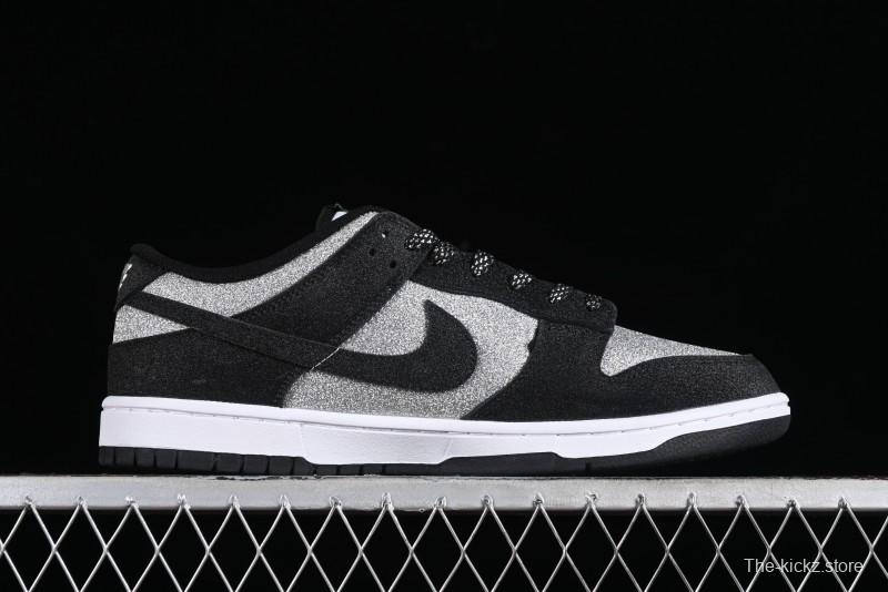 Nike SB Dunk Low Black Starry Sky Anniversary Custom Low-Top Casual Skate Shoes - LW1818-101