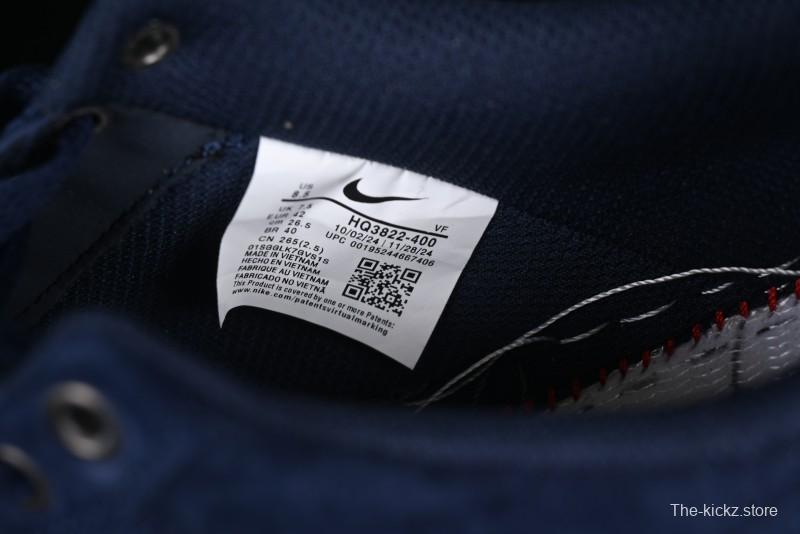 Nike Air Force 1 '07 Low Casual Sneakers in Light Blue with Full-Length Air Cushion - HQ3822-400