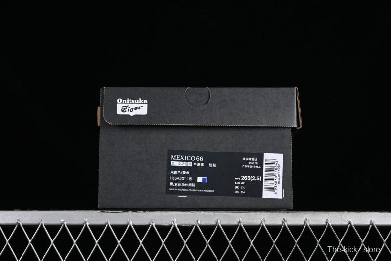 Onitsuka Tiger Mexico 66 Low-Top Leather Casual Running Shoes - 1183A201-115