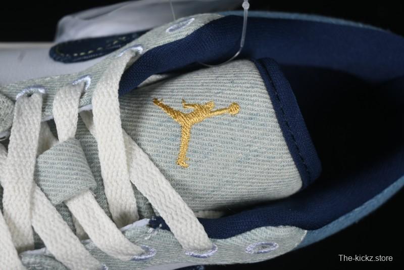 Nike Air Jordan 1 Low "Canadian Tuxedo" Basketball Shoes - IH0648-141