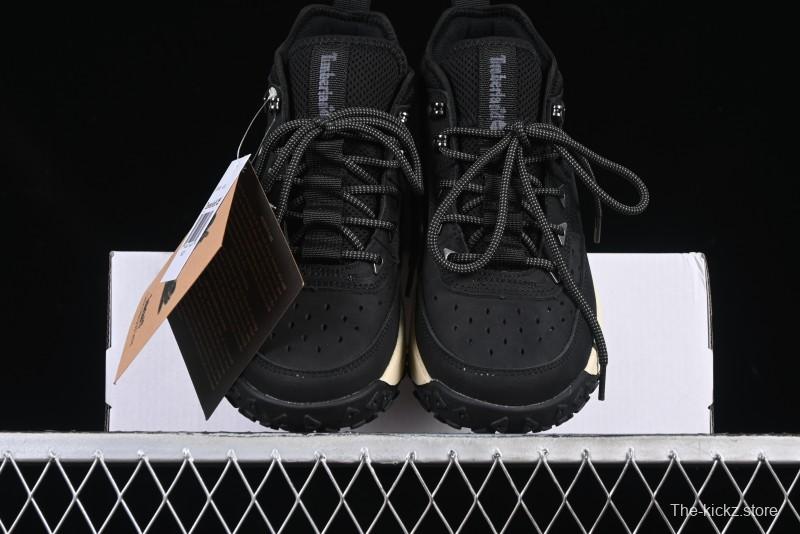 Timberland Solar Wave Low Hiking Sneakers - Black/Off-White