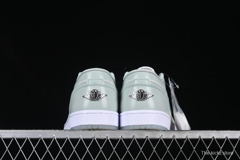 Nike Air Jordan 1 Low AJ1 Amber Green Low-Top Casual Sneakers - HF4078-100