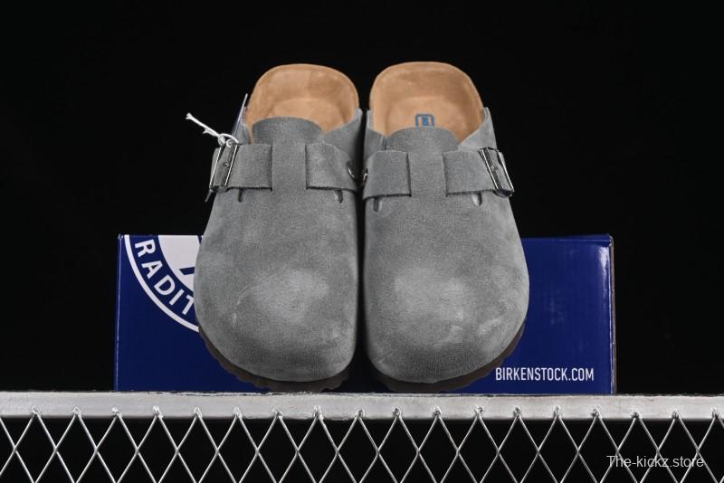 Birkenstock Arizona Soft Footbed Sandals with Suede Leather and Lambswool Lining - G.D4