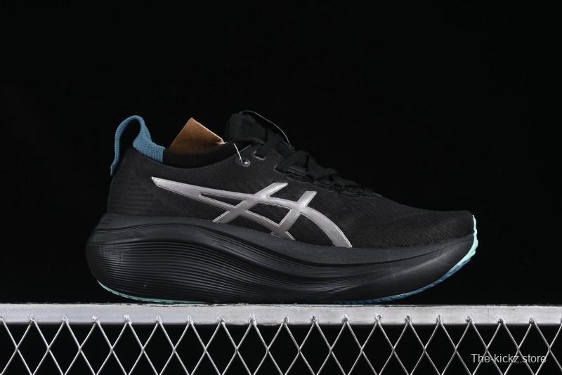 Asics Gel-Nimbus 27 Retro Breathable Casual Shoes with Cushioning for Men - 1011C093-001