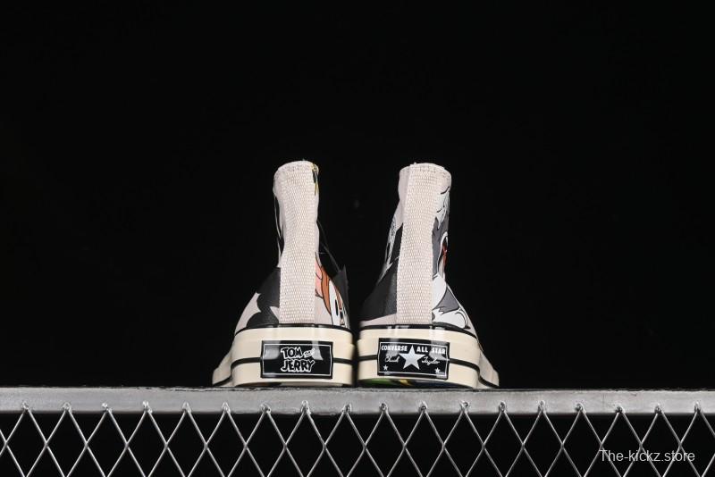 Converse Chuck Taylor All Star 1970s High Top Tom and Jerry Themed Casual Sneakers - A15111C