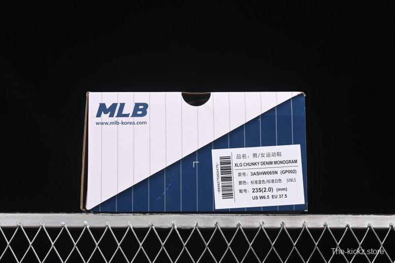 New York Yankees MLB XLG Chunky Breathable Casual Sneakers - 3ASHW065N50BLS