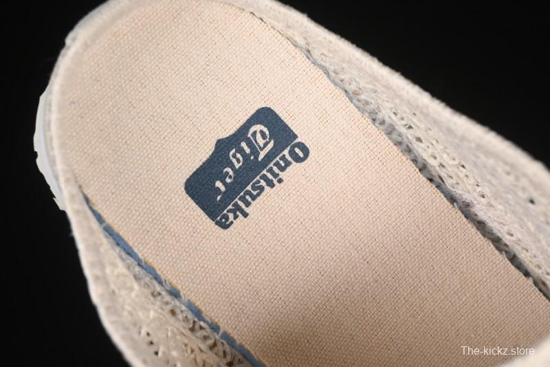 Onitsuka Tiger Mexico 66 Sabot Slip-On Sneakers with Breathable Mesh Upper - 1183C123-100