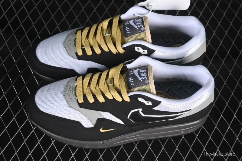 Nike Air Max 1 Retro Running Shoes with Half-Sole Air Cushion - IB9898-001