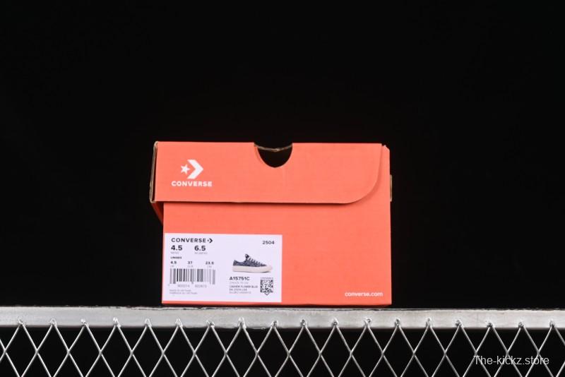 Converse Chuck 1970s Low Top Casual Sneakers with Paisley Pattern - A15751C