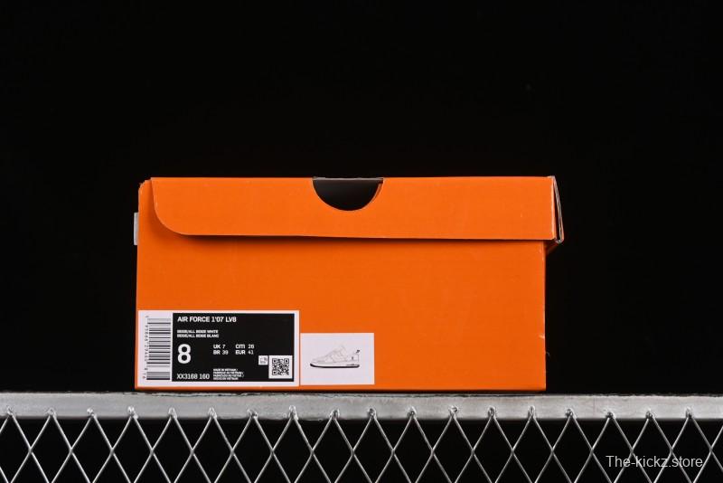 Nike Air Force 1 '07 Low LV Collaboration Black Swoosh Logo Casual Sneakers - XX3168-160