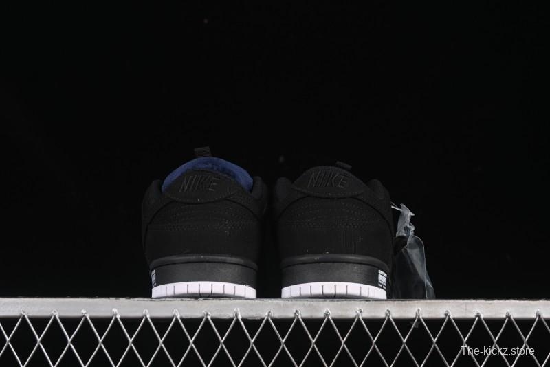 Nike SB Dunk Low Pro ISO Black Gum Rubber SB Low-Top Skateboarding Shoes - CD2563-006