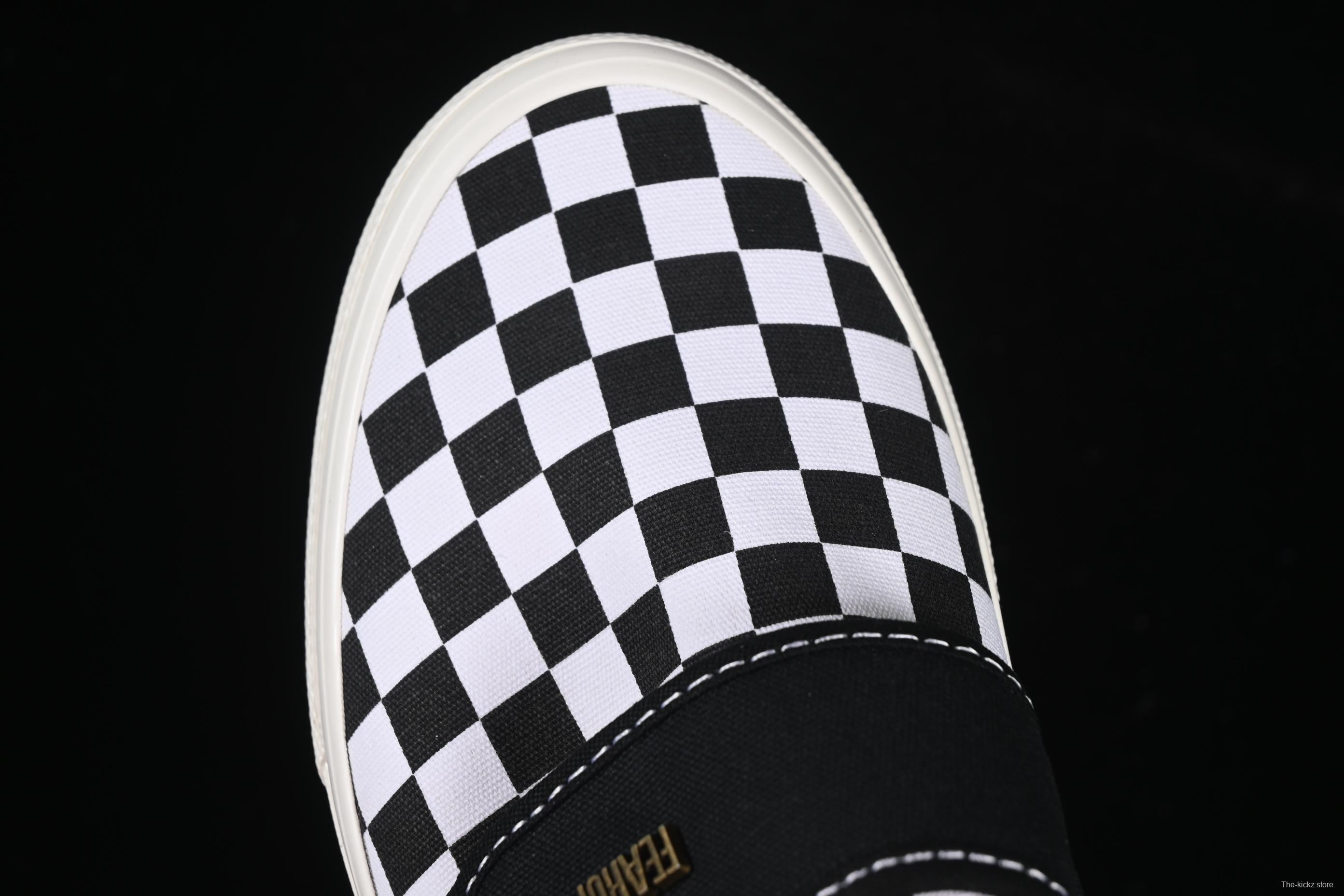 Vans Slip-On Classic Checkerboard Slip-On Casual Skate Shoes - VN0A3J9FPZR