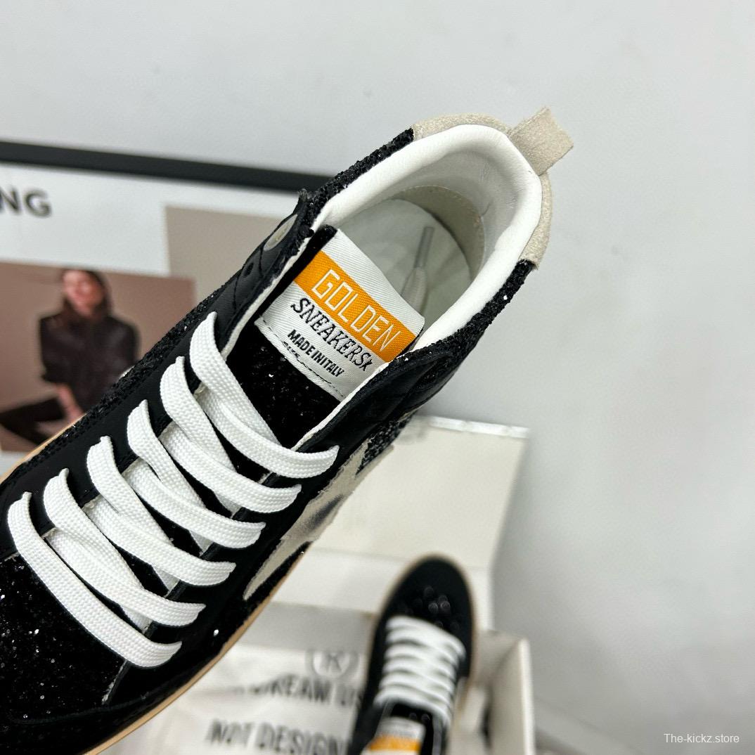 2024 Unisex GGDB Black White Suede High-top Sneakers MJ00300