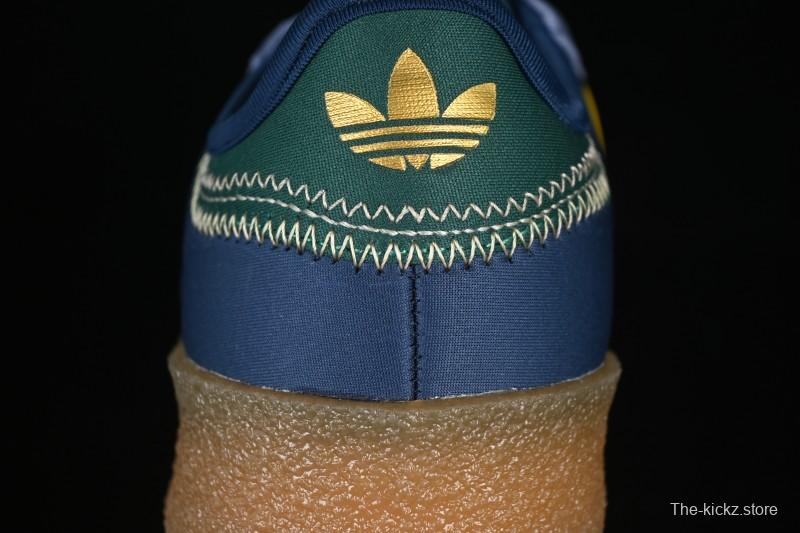 Adidas Originals Gazelle S By JR5408 Clot Collaboration Platform Casual Slip-Resistant Wear-Resistant Low-Top Sneakers