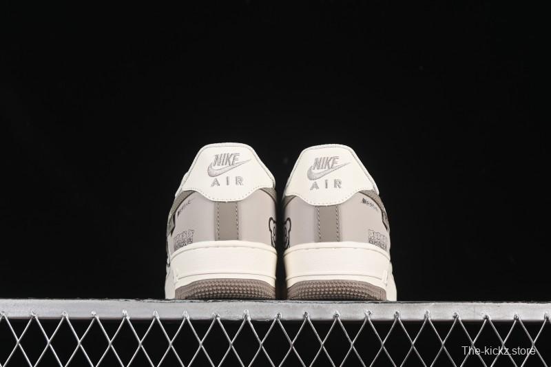 Nike Air Force 1'07 Low Smiling Bear Casual Sneakers - DB3301-881
