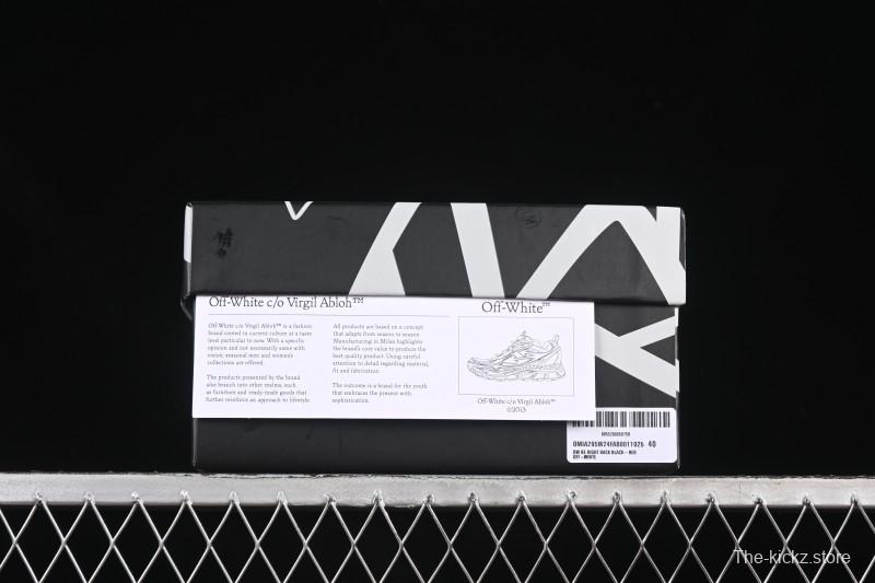 Off-White Be Right Low-Top Lifestyle Casual Shoes in Black Red