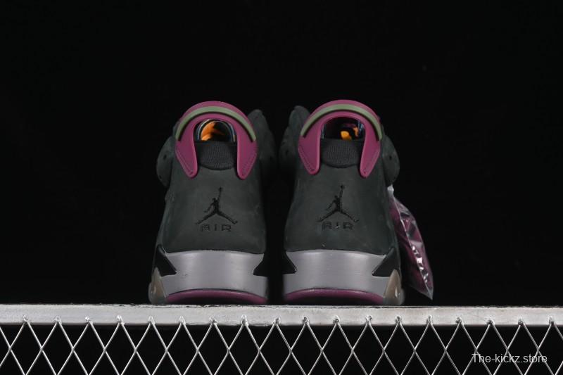 Nike Air Jordan 6 Retro Bordeaux Premium Suede Sneakers - CT8529-063