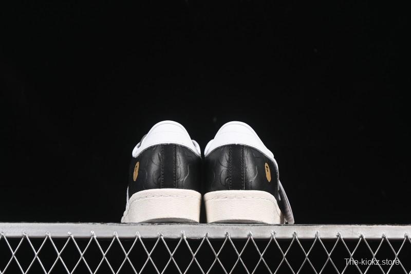 Adidas Bape Superstar Casual Sneakers with Shell Toe Design - JQ3666