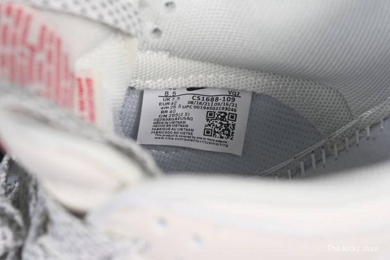 Nike SB Dunk Low Supreme Collaboration Off-White Red Swoosh Low-Top Casual Skate Shoes - CS1688-109