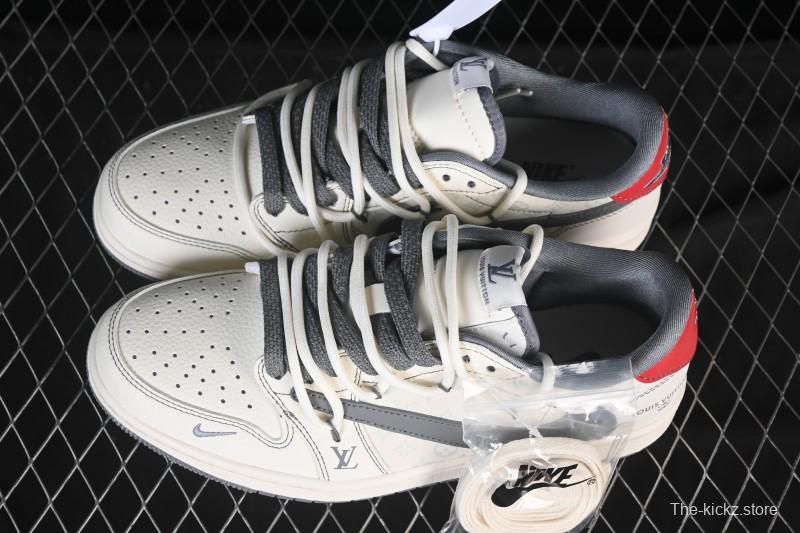 Nike Travis Scott x Fragment Design x Air Jordan 1 Low OG SP AJ1 Low Top Casual Sneakers - HT5088-605