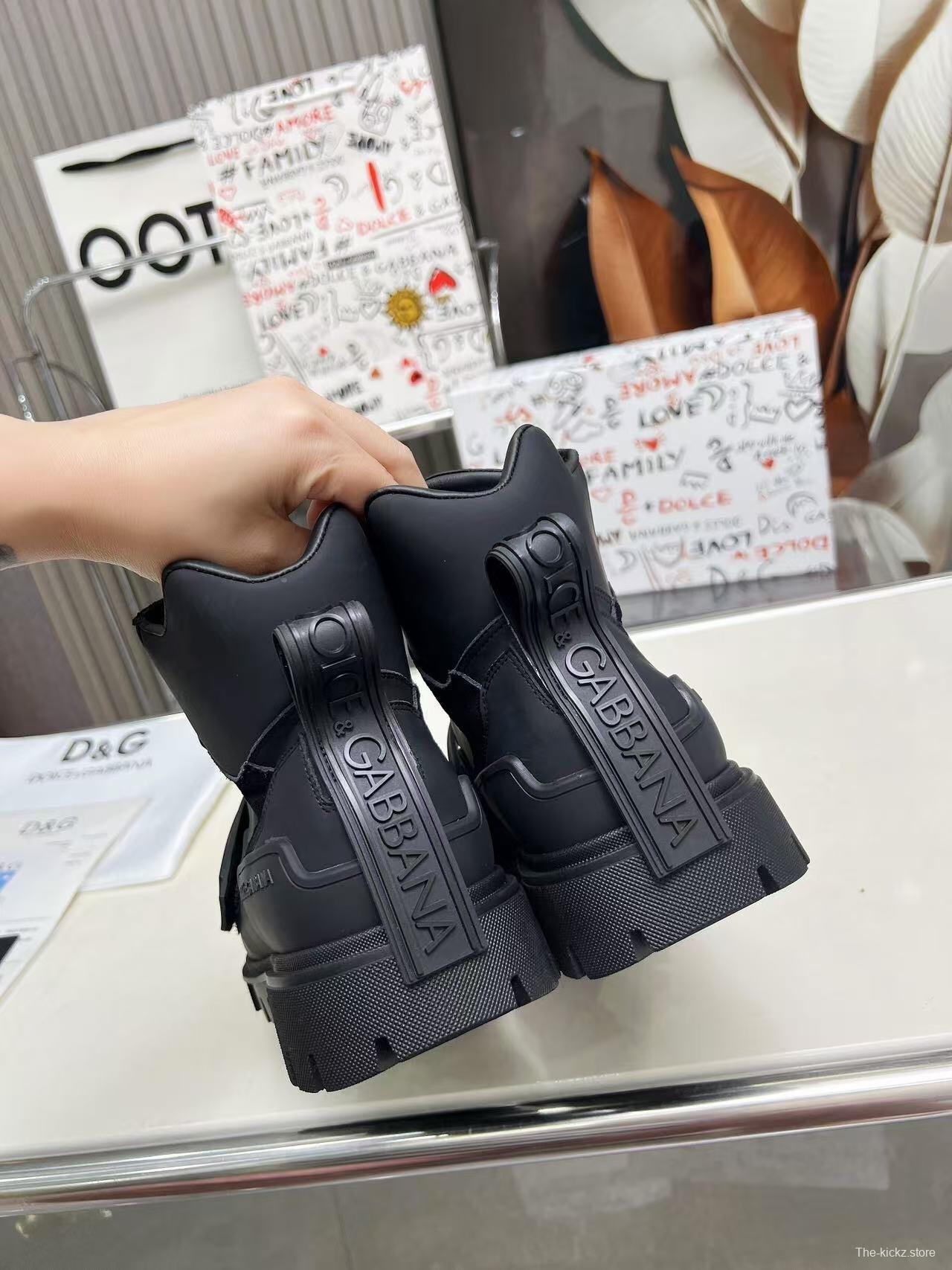 D&G 2025 SS Platform Derby Casual Shoes - AS00390