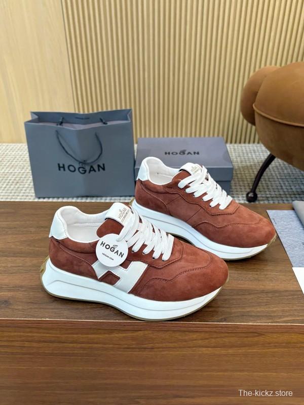 Hogan H-STRIPES Series Couple Thick Sole Dad Shoes Sneakers - AS00350