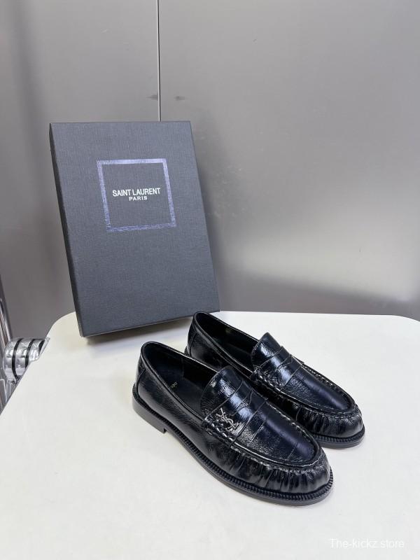 Saint Laurent 2025/SS Classic Loafer Flats - KFY00350