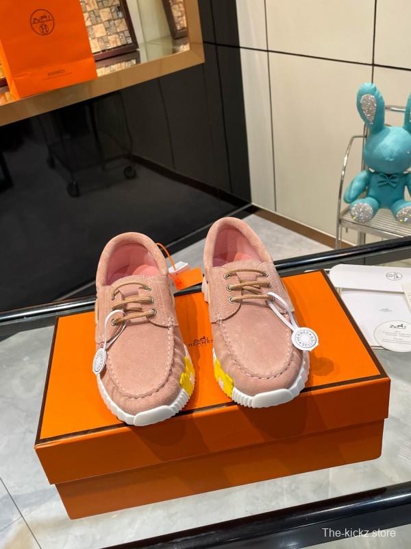 Hermès Classic Casual Sports Shoes with Exaggerated H Logo and Heightening Design - LY00300