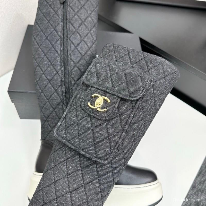 Chanel 2025/SS Short Boots Essential Autumn Winter Item - L Y00420