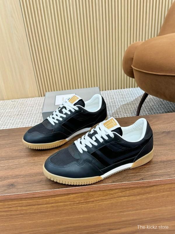 TOM FORD 2025 SS Casual Shoes with Classic Color Blocking and Imported Leather Insole - AS00350