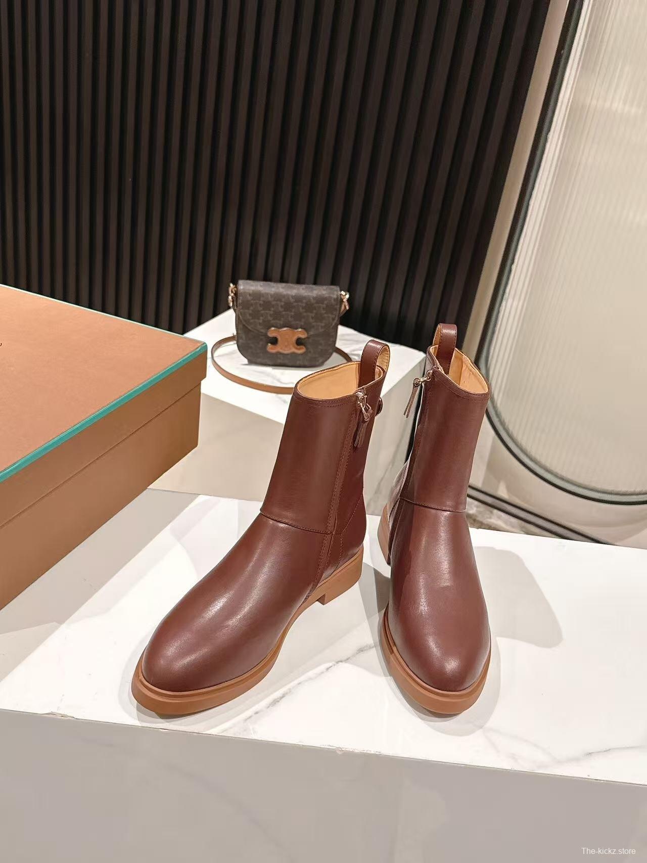 Loro Piana Fall/Winter 2025 Classic Old Money Style Ankle Boots - LY00370/LY00410