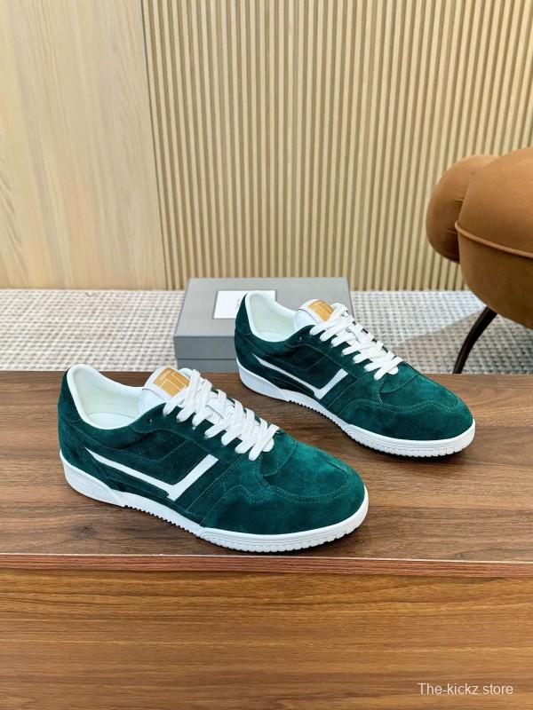 Tom Ford 2025 SS Casual Shoes with Classic Color Blocking and Imported Leather Insole - AS00350