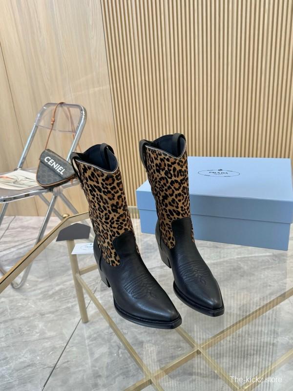 Prada Classic Pointed Toe Boots - LY00370/LY00440