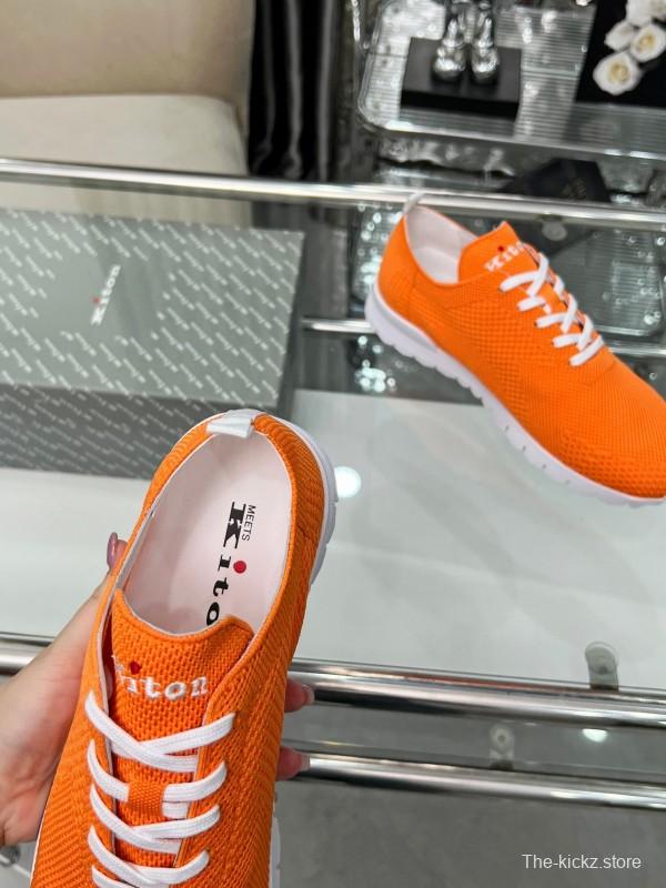 Kiton Four Seasons Classic Casual Knit Shoes - KFY00300