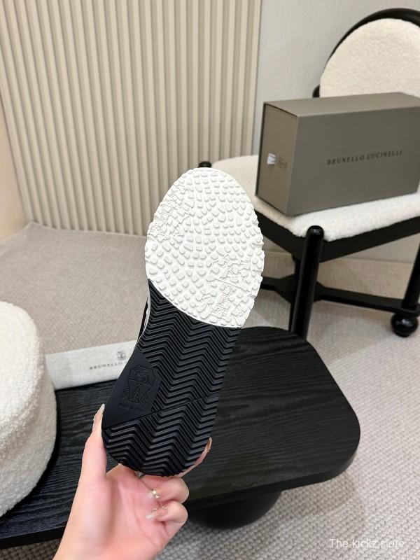 Brunello Cucinelli Casual Sneakers with Seasonal Colors and Leather Lining - KFY00320