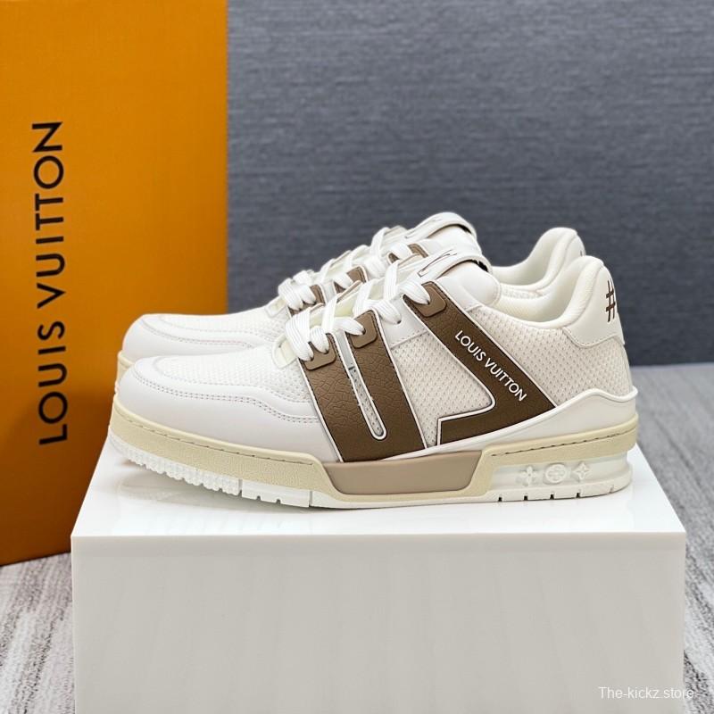 Louis Vuitton Trainer Sneaker Low Casual Sports Culture Versatile Basketball Shoes - LY00400