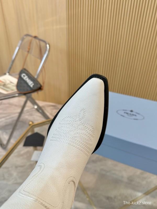 Prada Classic Pointed Toe Boots - LY00370/LY00440