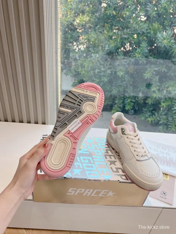 Golden Goose G411 Spring Summer Retro Running Shoes with Soft Sole - KFY00320