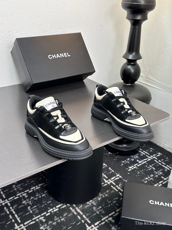 Chanel Spring-Summer 2025 Runway Thick Sole Sneakers - LY00320